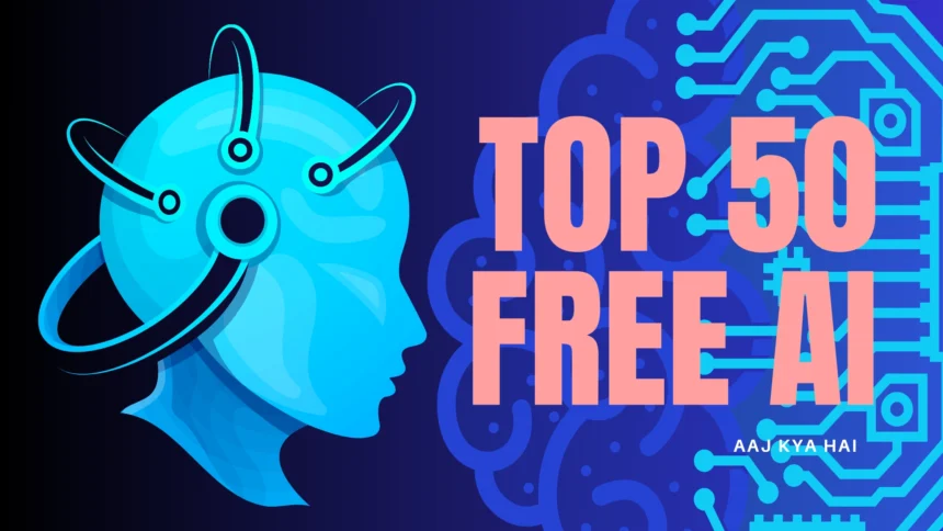 popular AI Websites tool icons on a digital workspace